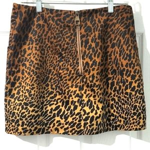 Ecote Women's Leopard Print Mini Skirt Size 10